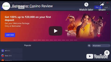Betmaster Review: In.